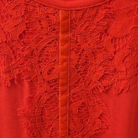 😀 - 💛 - IMNYC Isaac Mizrahi Women's XL  NWOT RED - Picture 2 of 6